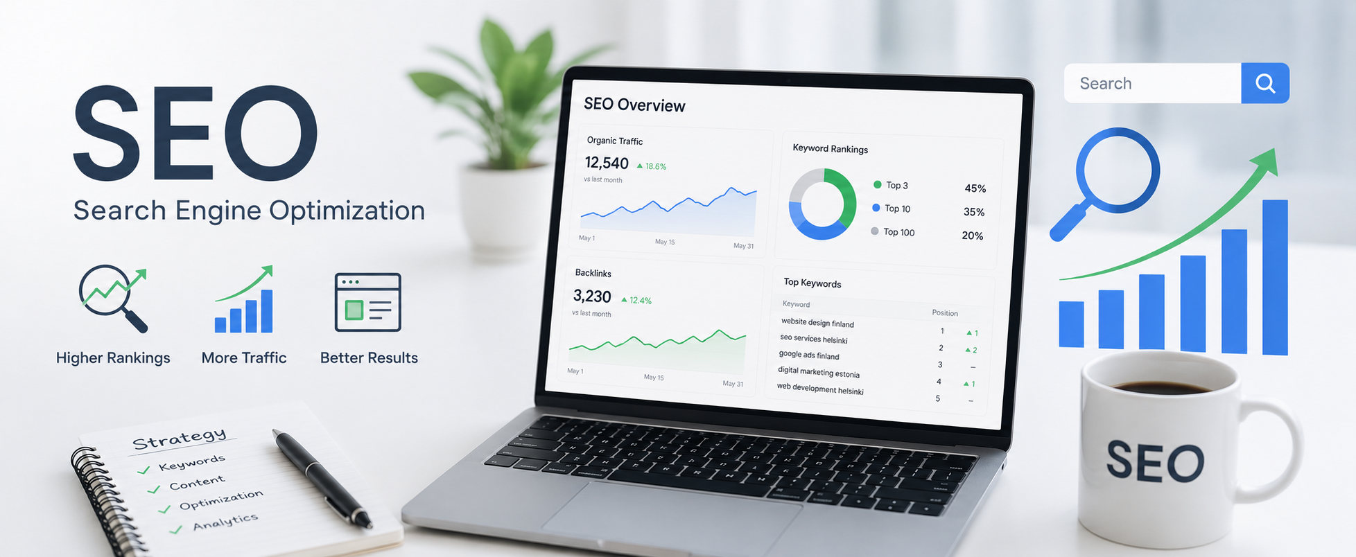 SEO promotion in Europe